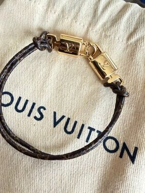 Louis Vuitton Monogram Double Wrap Bracelet